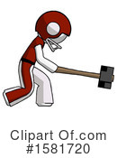 White Design Mascot Clipart #1581720 by Leo Blanchette