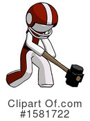 White Design Mascot Clipart #1581722 by Leo Blanchette