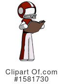 White Design Mascot Clipart #1581730 by Leo Blanchette