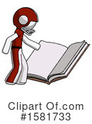 White Design Mascot Clipart #1581733 by Leo Blanchette
