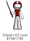 White Design Mascot Clipart #1581745 by Leo Blanchette