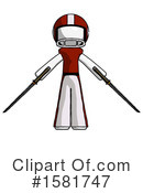 White Design Mascot Clipart #1581747 by Leo Blanchette