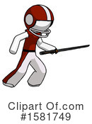 White Design Mascot Clipart #1581749 by Leo Blanchette