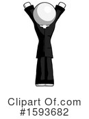 White Design Mascot Clipart #1593682 by Leo Blanchette