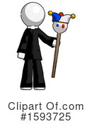 White Design Mascot Clipart #1593725 by Leo Blanchette