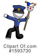 White Design Mascot Clipart #1593730 by Leo Blanchette