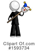 White Design Mascot Clipart #1593734 by Leo Blanchette