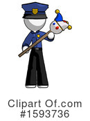 White Design Mascot Clipart #1593736 by Leo Blanchette