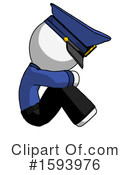 White Design Mascot Clipart #1593976 by Leo Blanchette