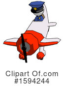White Design Mascot Clipart #1594244 by Leo Blanchette
