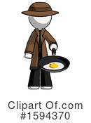 White Design Mascot Clipart #1594370 by Leo Blanchette