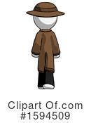 White Design Mascot Clipart #1594509 by Leo Blanchette