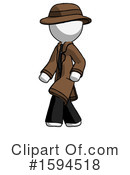 White Design Mascot Clipart #1594518 by Leo Blanchette