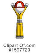 White Design Mascot Clipart #1597720 by Leo Blanchette