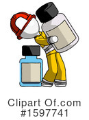 White Design Mascot Clipart #1597741 by Leo Blanchette