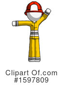 White Design Mascot Clipart #1597809 by Leo Blanchette