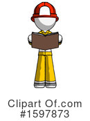 White Design Mascot Clipart #1597873 by Leo Blanchette