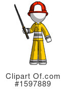 White Design Mascot Clipart #1597889 by Leo Blanchette