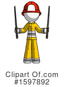 White Design Mascot Clipart #1597892 by Leo Blanchette