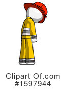 White Design Mascot Clipart #1597944 by Leo Blanchette