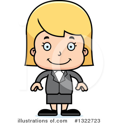 Businesswoman Clipart #1322723 by Cory Thoman