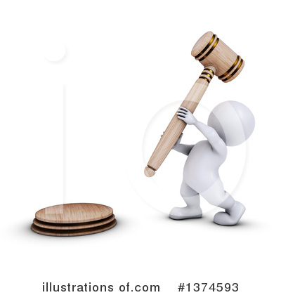 Gavel Clipart #1374593 by KJ Pargeter
