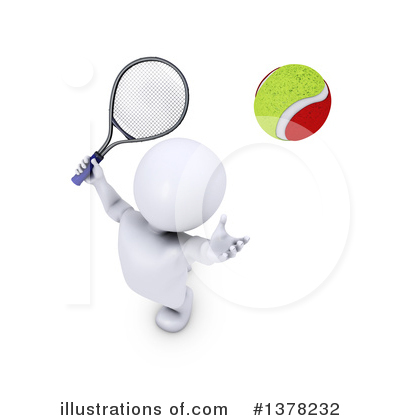 Tennis Clipart #1378232 by KJ Pargeter