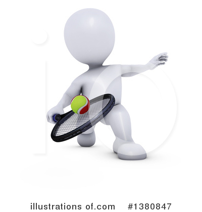 Tennis Clipart #1380847 by KJ Pargeter