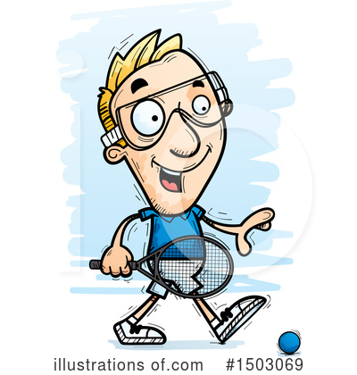Racquetball Clipart #1503069 by Cory Thoman