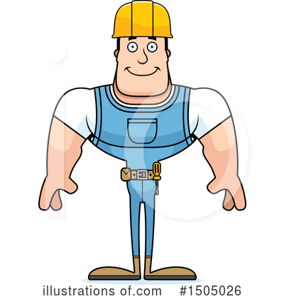 Construction Worker Clipart #1505026 by Cory Thoman