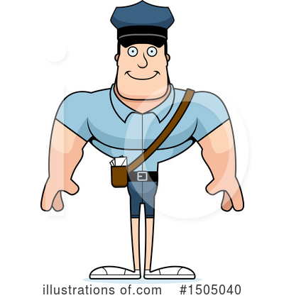 Mail Man Clipart #1505040 by Cory Thoman