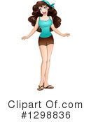 White Woman Clipart #1298836 by Liron Peer