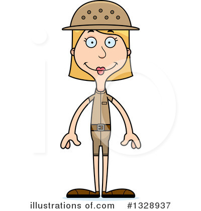 Royalty-Free (RF) White Woman Clipart Illustration by Cory Thoman - Stock Sample #1328937