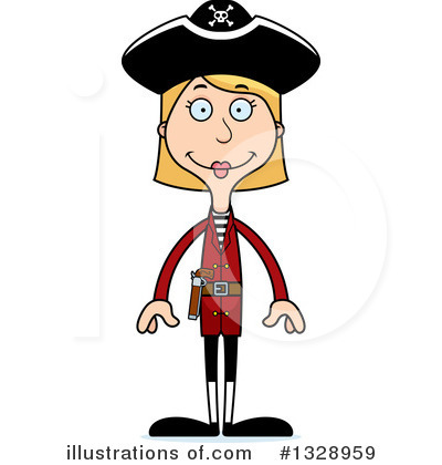Royalty-Free (RF) White Woman Clipart Illustration by Cory Thoman - Stock Sample #1328959