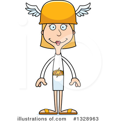 Royalty-Free (RF) White Woman Clipart Illustration by Cory Thoman - Stock Sample #1328963
