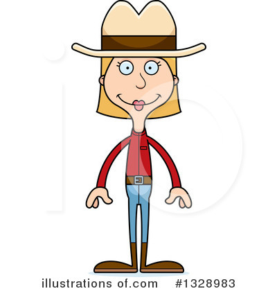 Cowgirl Clipart #1328983 by Cory Thoman