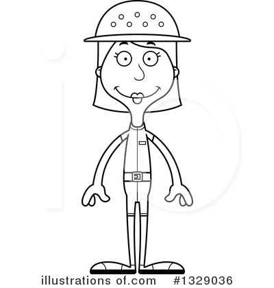 Royalty-Free (RF) White Woman Clipart Illustration by Cory Thoman - Stock Sample #1329036