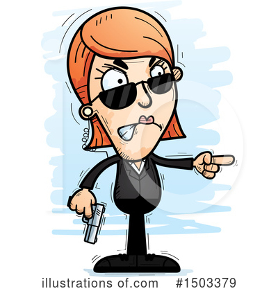 Royalty-Free (RF) White Woman Clipart Illustration by Cory Thoman - Stock Sample #1503379