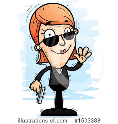 Royalty-Free (RF) White Woman Clipart Illustration by Cory Thoman - Stock Sample #1503388