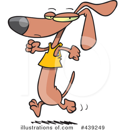 Weiner Dog Clipart #439249 by toonaday