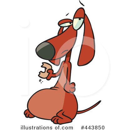 Weiner Dog Clipart #443850 by toonaday