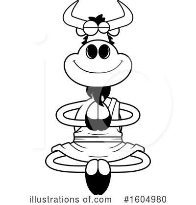 Royalty-Free (RF) Wildebeest Clipart Illustration by Cory Thoman - Stock Sample #1604980