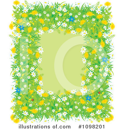 Royalty-Free (RF) Wildflowers Clipart Illustration by Alex Bannykh - Stock Sample #1098201