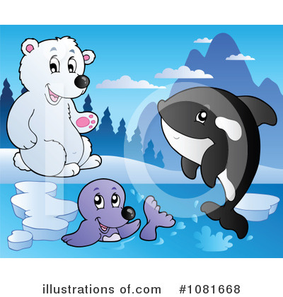 Polar Bear Clipart #1081668 by visekart