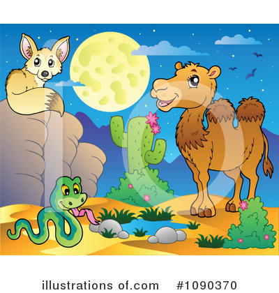 Royalty-Free (RF) Wildlife Clipart Illustration by visekart - Stock Sample #1090370