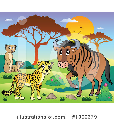 Cheetah Clipart #1090379 by visekart