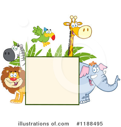 Royalty-Free (RF) Wildlife Clipart Illustration by Hit Toon - Stock Sample #1188495