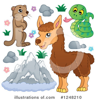 Royalty-Free (RF) Wildlife Clipart Illustration by visekart - Stock Sample #1248210