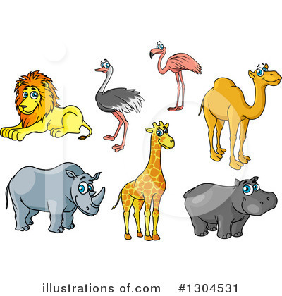 Royalty-Free (RF) Wildlife Clipart Illustration by Vector Tradition SM - Stock Sample #1304531