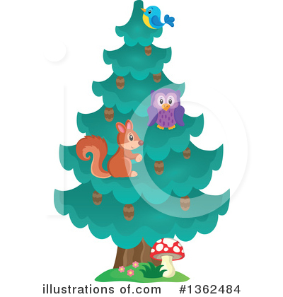 Tree Clipart #1362484 by visekart